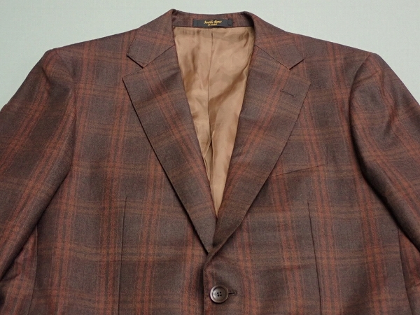 SAVILE ROW×E.THOMAS ジャケット シングル タータンチェック