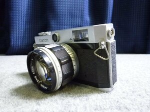 ^ Canon Canon CANON P type 50mm f:1.4 range finder film camera ^ ⑧