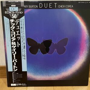 ジャズLP ECMレコード 25MJ 3319 チック・コリア、ゲイリー・バートン デュエットの画像1