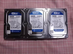 Westen Digital 　ハードディスク　SATA/WD1600AAJS 160GB