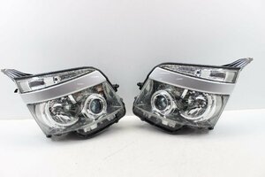 美品/訳あり　ヴォクシー　ZRR70W　ZS　前期　ヘッドライト　左右　セット　キセノン　HID　コイト　28-203　打刻V9　273742+273743