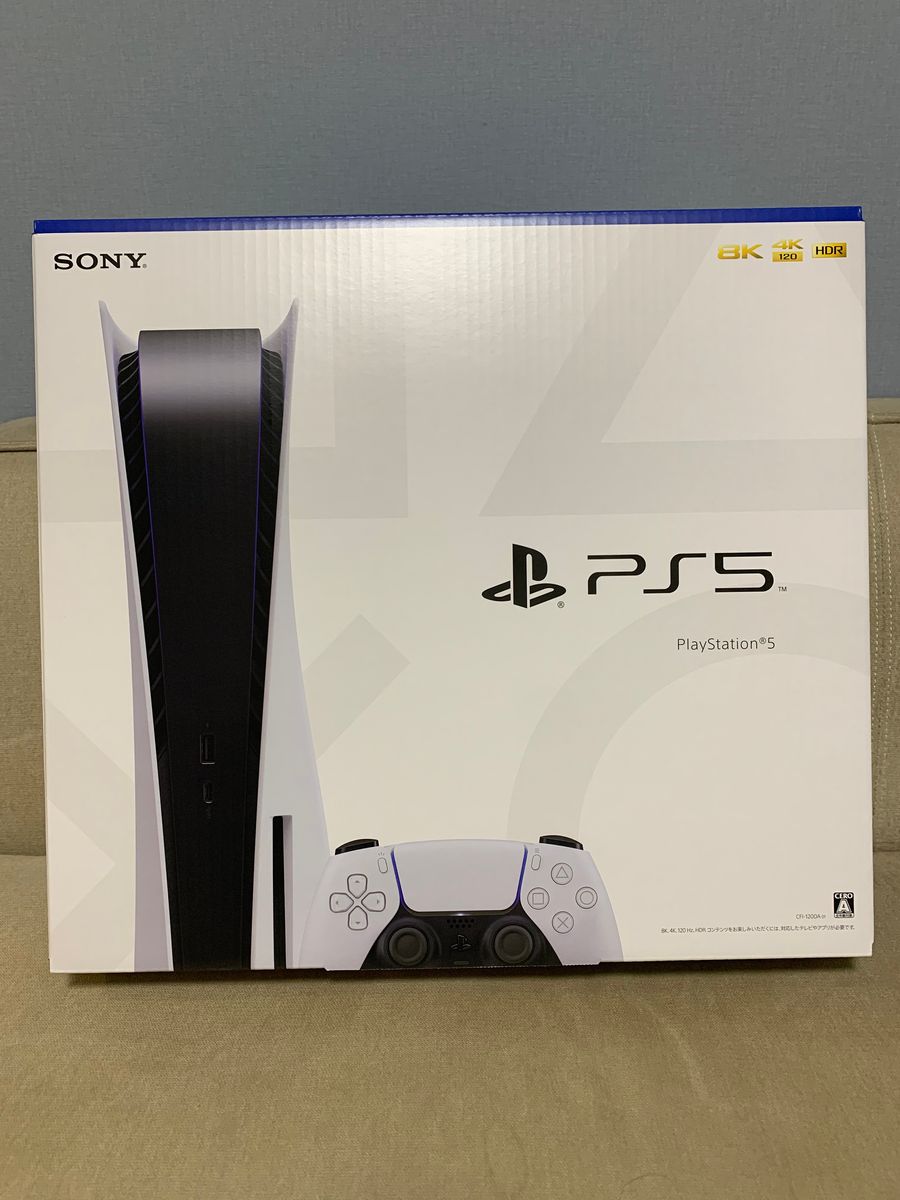 新品】PS5 本体 CFI-1200A 最新モデル SONY ディスクドライブ搭載版