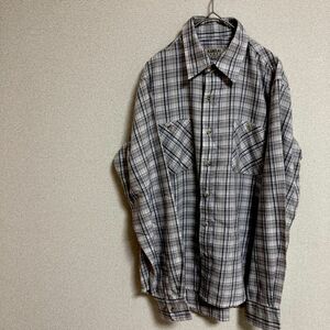 【KANSAI JEANS】値下げしました！　チェック　長袖　シャツ　メンズ