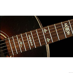 ホワイトパール オールド・バンジョー・タイプ インレイシール インレイステッカー ギター ウクレレ アコギ エレアコ フォークギター 人気