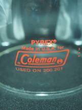 Coleman PYREX コールマン パイレックス グローブ レッドレター 赤文字 200A　s07_画像1