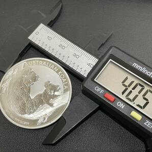 ■希少■オーストラリア 2011年 コアラ銀貨 1ドル銀貨 純銀 999 SILVER 1oz(オンス) ケース付きの画像7