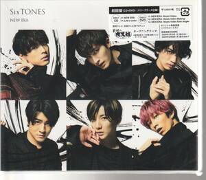 ＳｉｘＴＯＮＥＳ さん 「ＮＥＷ ＥＲＡ」 初回盤 ＣＤ＋ＤＶＤ （スリーブケース仕様） 未使用・未開封