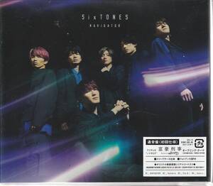 ＳｉｘＴＯＮＥＳ さん 「ＮＡＶＩＧＡＴＯＲ」 通常盤（初回仕様） ＣＤ （スリーブケース仕様） 未使用・未開封