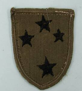 実物 ベトナム戦 US ARMY 23RD INFANTRY DIVISION 第23歩兵師団 (アメリカ）肩章