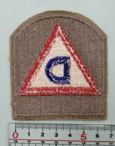 実物 WW2 US ARMY 39TH INFANTRY DIVISION PATCH 第39歩兵師団 デルタ師団 ショルダーパッチ 2_画像4