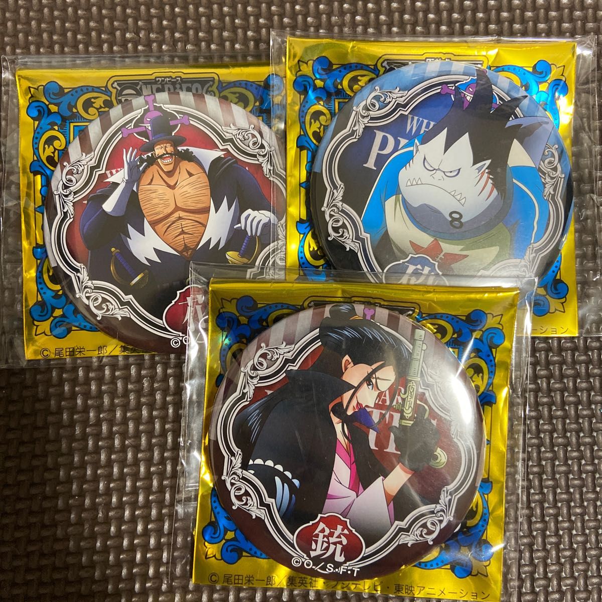 ペローナ5点☆ワンピース ONE PIECE 缶バッジ ハロウィントンガリ缶