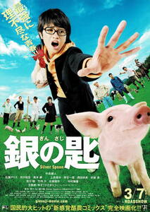 映画チラシ 和き 2014 銀の匙 Silver Spoon ■ 吉田恵輔 | 中島健人 | 広瀬アリス | 市川知宏