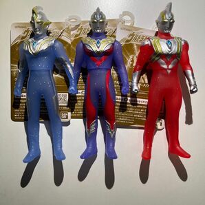 ウルトラマン ソフビ スペシャルカラー 3体セット（ウルトラマントリガー 円谷プロ BANDAI