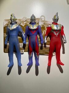 ウルトラマン ソフビ スペシャルカラー 3体セット（ウルトラマントリガー 円谷プロ BANDAI