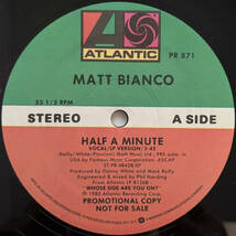 Matt Bianco - Half A Minute (Promo)_画像2