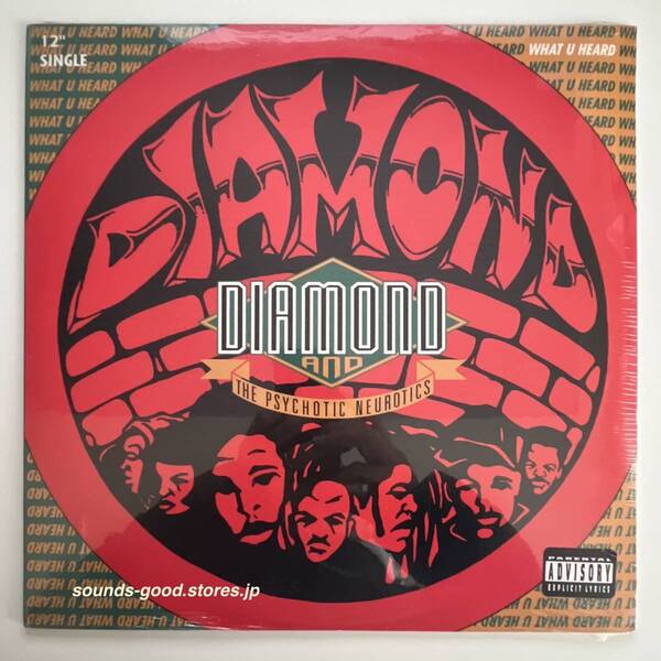 Diamond And The Psychotic Neurotics - What U Heard (USオリジナル/シールド未開封/コレクション用/ニュースクール)