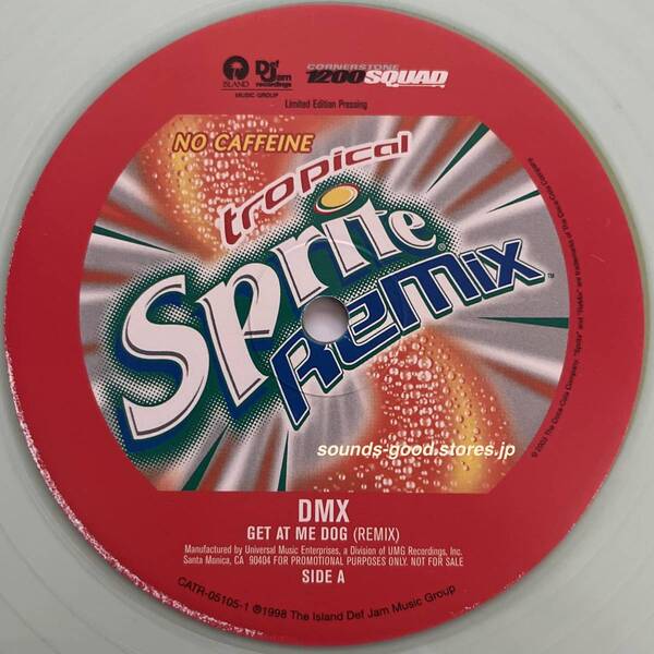 DMX - Get At Me Dog (Remix) (プロモオンリークリアプレス) (Promo) (USオリジナル)