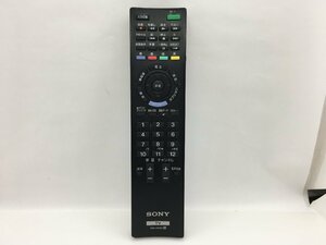 SONY　リモコン　RM-JD020　中古品F-0377