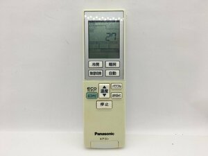 パナソニック　エアコンリモコン　A75C3609　中古品C-5772