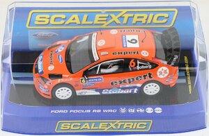 S◇ジャンク品◇スロットカー SCALEXTRIC Ford Focus RS WRC C3090 Stobart VK/Expert フォード ※動作未確認