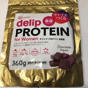 delip protein プロテイン ホエイ ソイ マルチ ダブル配合 チョコレート風味 360g 