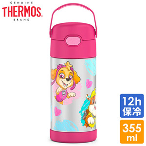 サーモス ステンレス ストロー 水筒 ステンレス水筒 パウ・パトロール ストロー 350ml THERMOS 子供 パウパト スカイ