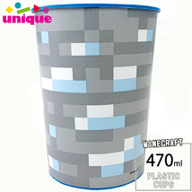 コップ マインクラフト 470ml プラスチック カップ パーティグッズ 誕生日 ハロウィン キャラクター_画像1