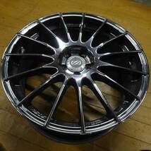 4本SET 会社宛送料無料 18×7.5J エンケイ RS05 軽量 アルミ 5穴 PCD 100mm +50 プリウス ウィッシュ 86 BRZ インプ フォレスター NO,E0420_画像2