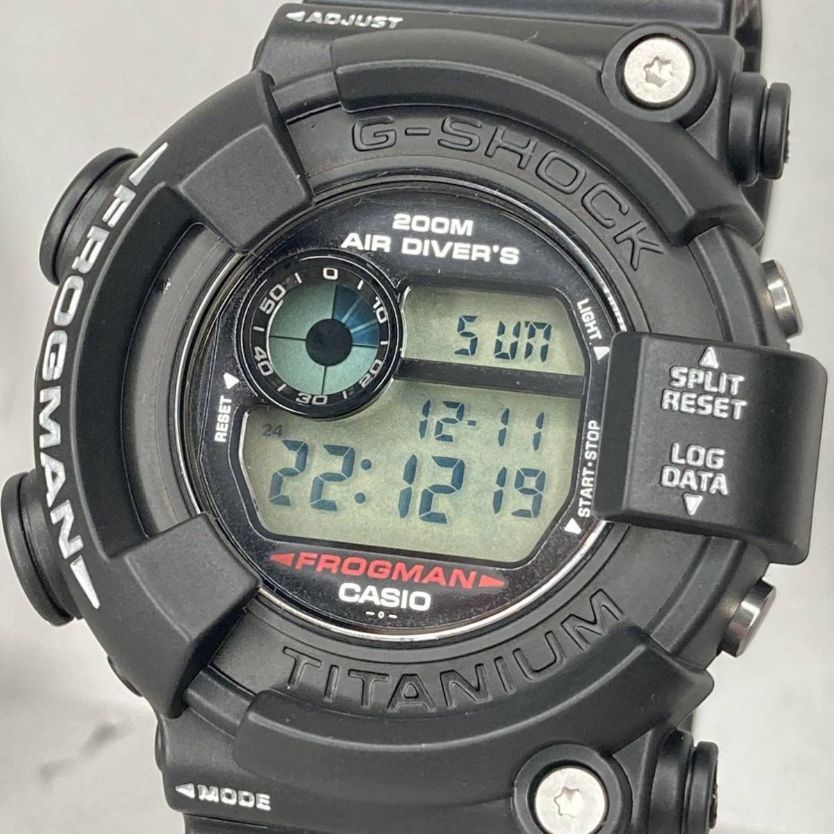 ⭐️レア❣️美品⭐️】MAN IN BLACK フロッグマン DW-8200Z www