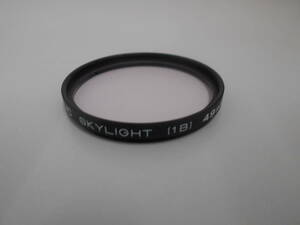 【☆TN－148】中古品/おすすめ品/Kenko/レンズフィルター MC SKYLIGHT 1B 49mm/保護フィルター【HK】