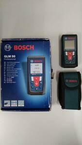 [*TN-135] secondhand goods / recommendation goods /BOSCH/ laser rangefinder GLM 50 type / distance measuring instrument / laser rangefinder / tool / public works / construction [HK]