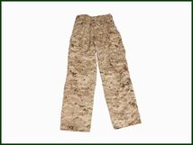 okinawa　base　米軍　実物　米海兵隊　FROG　USMC　デザート　コンバットパンツ　S-R　ARAMID　難燃　未使用品　②_画像1