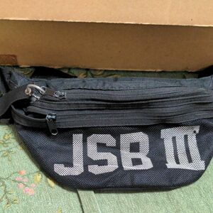ウエストバッグ黒　JSB
