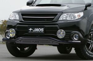 ジャオス フォレスター SH#系 フロントスキッドバー ブラック ブラック B150742D JAOS