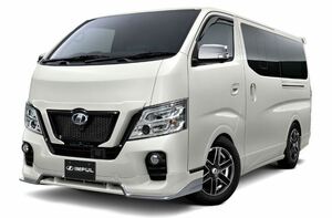 インパル NV350 キャラバン E26 前期 中期 ドアパネル FRP 未塗装 IMPUL AERODYNAMICS SYSTEM エアロダイナミクスシステム