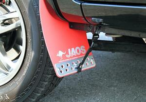 ジャオス ジムニー JB23系 マッドガード3 フロントセット レッド B621512F JAOS