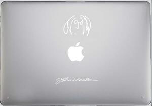  популярный!Apple MacBook MacBook стикер [ John * Lennon ]