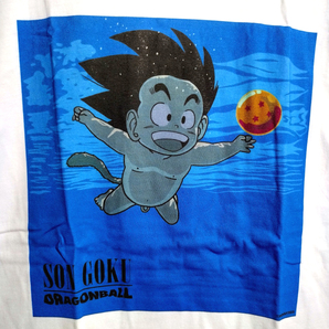 ドラゴンボール/DRAGON BALL バンドTシャツ NIRVANA/ニルヴァーナ『ネヴァーマインド/Nevermind』【Lサイズ】★送料無料☆彡の画像1