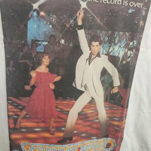『サタデーナイトフィーバー』（Saturday Night Fever）映画Tシャツ【Lサイズ】 ジョントラボルタ◆BIGプリント 送料無料/新品の画像3