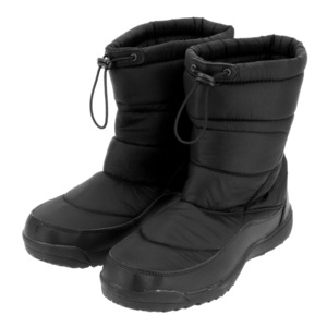 * BLACK * 23cm боты мужской почтовый заказ женский защищающий от холода down ботинки защищающий от холода обувь . скользить выступающая подошва защищающий от холода . скользить защищающий от холода ботинки ворсистый материалы 