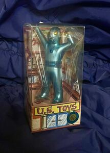  Ultraman U.S.TOYS.~.. карман Mini sofvi Bill коробка BB монстр серии появление Poe z прозрачный формирование голубой металлик внутри покрытие 