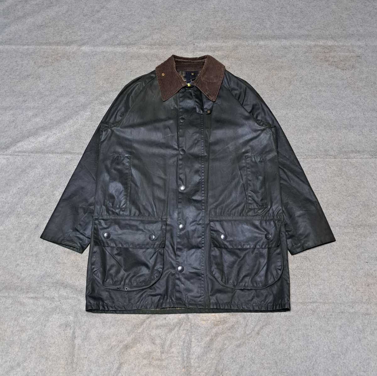 美品◎90s Barbour beaufort c40 ブラックウォッチ バブアー ビュー