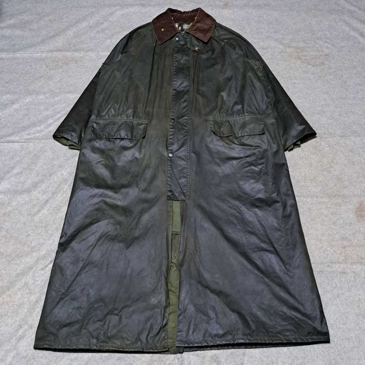 2000s〈c38〉Barbour burghley バブアー 3クラウン バーレー バーレイ