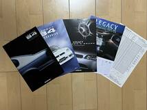 スバル SUBARU レガシィ B4 LAGCY（BE／BH型）ブリッツェン DESIGNER'S BRAND ACCESSORIES （2000年6月、10月）カタログセット_画像1