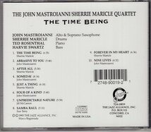 MASTROIANNI / MARICLE QUARTET THE TIME BEING_画像2