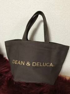 レア　チャリティートートバッグ　S　ラメ入りゴールドロゴ　DEAN&DELUCA★ディーン＆デルーカ エコバッグトートバック　★送料無料あり★