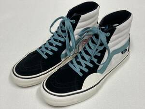 VANS レア!! SK-8 Hi Pro 黒 白 エメラルド US27 (9cm) アメリカ企画限定!! バンズ ハイトップ