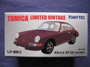 1/64 TOMYTEC トミーテック トミカリミテッドヴィンテージ LV-86g ポルシェ911S (1967年式)