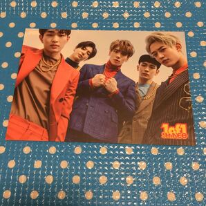 SHINee★COEX SUM SM 公式 グッズ★1of1★大判 ポストカード★5人 全員 集合 B★オニュ オンユ テミン ジョンヒョン KEY キー ミノ ミンホ
