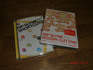 RIP SLYME『ROUGH-CUT FIVE』『SHORTCUTS!』　　DVD2セット